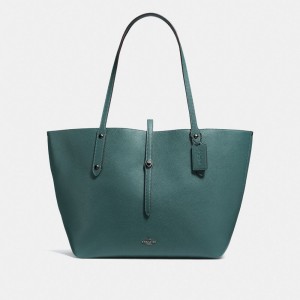 Blue Women's COACH Market Tote Bags | South Africa-5214837