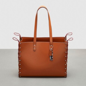 Brown Women's COACH The Re Laceable Tote Bags | South Africa-5012938