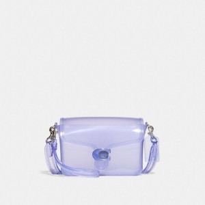 Silver / Light Purple Women's COACH Jelly Tabby Crossbody Bags | South Africa-0159472