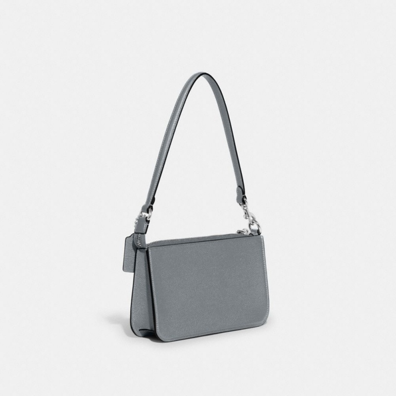 Grey Blue Women's COACH Pouch Crossbody Bags | South Africa-5032817