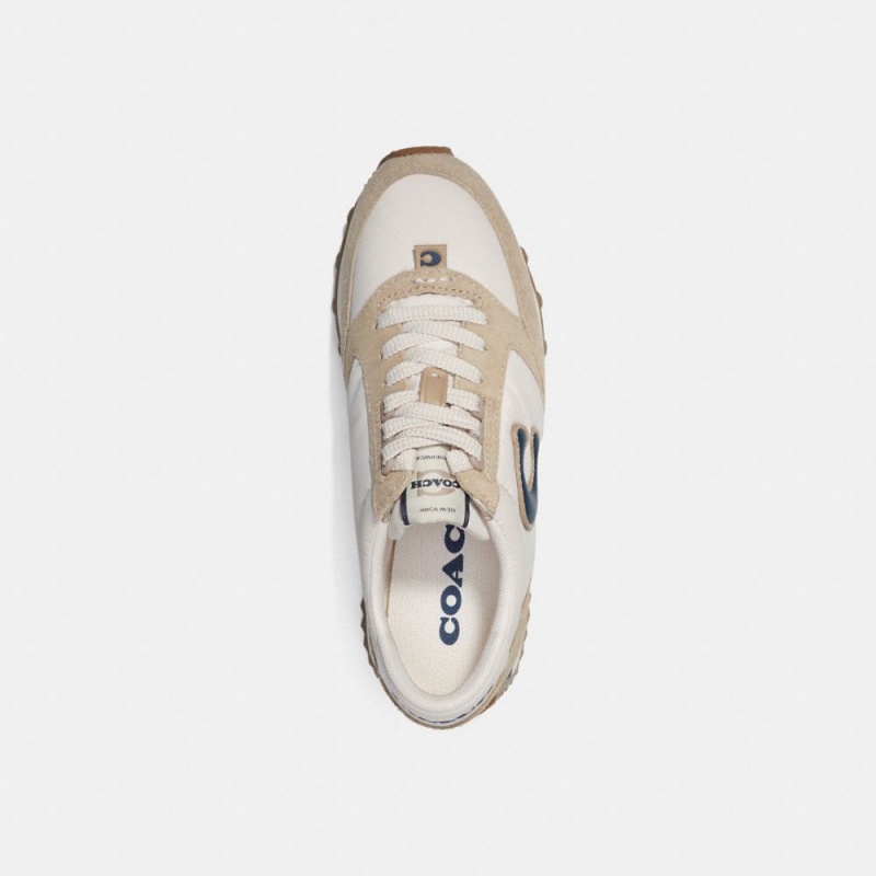 White Men's COACH Runner Sneakers | South Africa-0357461
